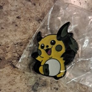 Pokemon Pikachu Pin - Yellow and Black